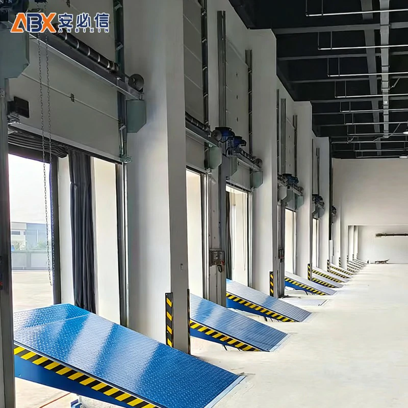 白银分节式滑升门